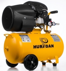 Compresor aer Mar-Pol HURAGAN 50L, 3 kW, 230 V, presiune max. 8 bar, debit 440 l/min, model M88002 - Img 2