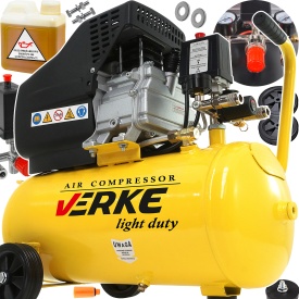 Compresor aer MaxRom 24L, 8 bar, 1,5 CP, debit până la 200 l/min, model BM15-24 pentru umflare și lucrări pneumatice ușoare