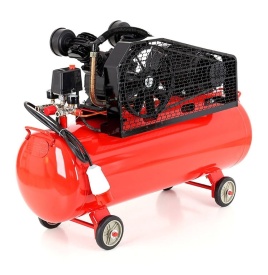 Compresor de aer cu ulei KraftDele KD404, 100L, 400V, motor cu 2 pistoane, pentru atelier și aplicații pneumatice - Img 5