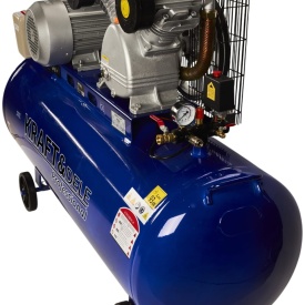 Compresor de aer cu ulei KraftDele KD4061, 300L, 2 pistoane, 400V, 5,5 kW, 820 l/min, cu separator ulei și apă - Img 2