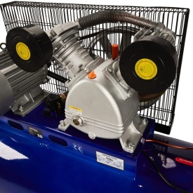 Compresor de aer cu ulei KraftDele KD4061, 300L, 2 pistoane, 400V, 5,5 kW, 820 l/min, cu separator ulei și apă - Img 12