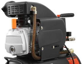 Compresor de aer cu ulei VERKE 24L, 2 CP, 130 l/min, 8 bar, rezervor 24 litri pentru atelier și scule pneumatice - Img 12