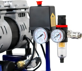 Compresor de aer fără ulei KraftDele KD4053, rezervor 100L, 3000W, debit maxim 582 L/min, 8 bar - Img 8