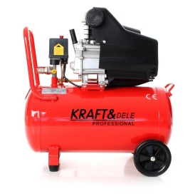 Compresor de aer industrial 50litri, 2.8kW, 220V KraftDele KD401 TBC