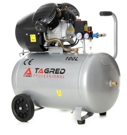 Compresor de aer profesional 100L 8 bari 3kW 380 l/min TA361 – Kraft&Dele