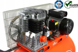Compresor de aer profesional 115L BJC Z-2065 – 10 bar, motor 2.2kW (3CP), transmisie pe curea, debit real 270 l/min B88014Z - Img 2