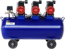 Compresor Fără Ulei 100L 6000W 660L/min 8 Bar – Profesional, Putere Maximă KraftDele KD4094 - Img 4