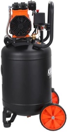 Compresor Fără Ulei 50L 2000W 2 Pistoane – Silențios 75dB pentru Atelier & Uz Profesional | KraftDele KD1388 - Img 4