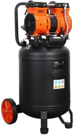 Compresor Fără Ulei 50L 2000W 2 Pistoane – Silențios 75dB pentru Atelier & Uz Profesional | KraftDele KD1388 - Img 6