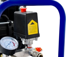 Compresor Fără Ulei 50L 3000W 475L/min – Putere Profesională pentru Atelier KRAFT&DELE KD4093 - Img 6
