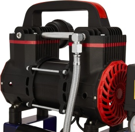 Compresor Fără Ulei 9L 1200W 155L/min – Compact, Silențios și Ușor de Transportat | KraftDele KD2127 - Img 10