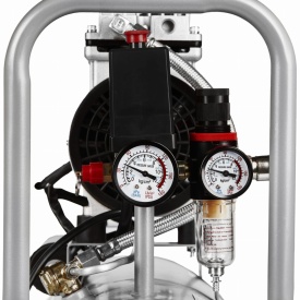 Compresor fără ulei KraftDele KD1395, 24L, 1200W, 8 bar, compresor aer pentru atelier, garaj și utilizări casnice - Img 9