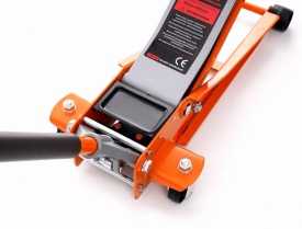 Cric auto hidraulic tip crocodil low profile 3T KraftDele KD1374, ridicare 85-505 mm, cu roți pentru manevrare ușoară - Img 10