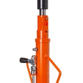 Cric hidraulic pentru cutii de viteze Mar-Pol B80415, capacitate 0,6T, ridicare 1240-2000 mm, cu pompă de picior și 4 roți - Img 9