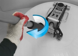Cric hidraulic tip crocodil 3T BJC M80232 – aluminiu ultra-ușor, profil scăzut 95mm, pompă dublă rapidă - Img 8