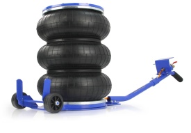 Cric pneumatic tip pernă 5T Mar-Pol M80129 pentru atelier auto, vulcanizare și uz agricol, înălțime 15-40 cm - Img 2