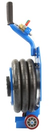 Cric pneumatic tip pernă Mar-Pol M80130R/2 3.5T, cric auto cu aer comprimat 3500 kg pentru service auto și vulcanizare - Img 12