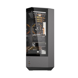 DarkFlash Computer Case DY460 Black with 4 ARGB fans - Img 5