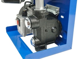 Distribuitor combustibil autoamorsant VERKE VYB-70A, pompă electrică 550 W, debit 70 l/min, cu pistol și contor - Img 7