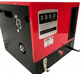 Distribuitor de combustibil autoamorsant VERKE VZL-01, 550 W, 60 l/min, cu pistol automat, furtunuri și contor - Img 6