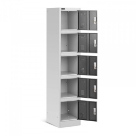 Dulap depozitare metalic 5 comp. modular 38x45x185 cm STAR_MCAB_08 FrommStarck 10260019 – Kraft&Dele