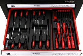 Dulap mobil cu scule 263 piese KraftDele KD361 – cărucior atelier cu 6 sertare - Img 12