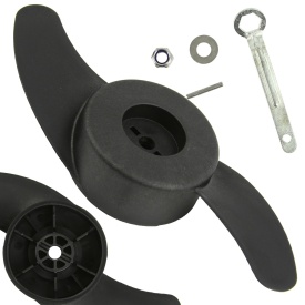 Elice din plastic 2 pale 230mm pentru motor electric barca MXM8330501 - Img 5