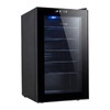 Euhomy BR001-89 Frigider pentru expunerea băuturilor, 70 l (negru) - Img 9