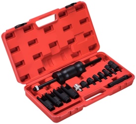 Extractor injectoare diesel Common Rail Bosch Delphi Denso Siemens KraftDele KD12522, set pentru demontare injectoare - Img 2