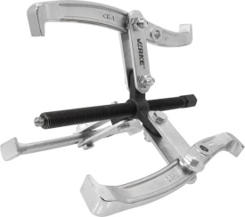 Extractor triplu pentru rulmenți 8 inch cu filet trapezoidal, 3 brațe din oțel CR-V, MaxRom V84833 - Img 8