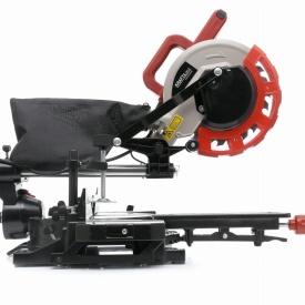 Fierăstrău circular de tăiere în unghi KraftDele KD3011 cu laser, masă stabilă, 2200W, 4700 rpm, pentru prelucrarea lemnului - Img 7