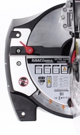 Fierăstrău circular de tăiere în unghi pentru lemn KraftDele KD595, 1600W, cu laser de ghidaj - Img 6