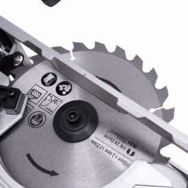 Fierăstrău circular manual KraftDele KD1714, 2900W, disc 185 mm, tăiere dreaptă și în unghi 45° pentru lemn - Img 9