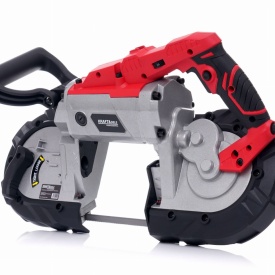 Fierăstrău cu bandă portabil pentru metal KraftDele KD3037, 1900W, pentru tăieri precise în oțel, aluminiu, cupru și PVC - Img 5