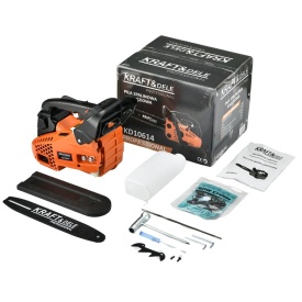 Fierăstrău cu lanț pe benzină pentru crengi KraftDele KD10614, motor 52 cm³, 3,9 CP, lamă 25 cm - Img 5