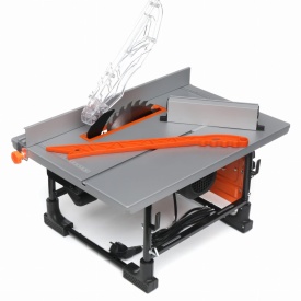 Fierăstrău de banc KraftDele KD554, 1500W, disc 200 mm, masă de lucru stabilă pentru tăieri precise în lemn - Img 3