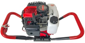 Foreză de pământ pe benzină MaxRom V90040, 2,5 CP, 51,7 CC, pentru găuri în sol la stâlpi, puieți și lucrări de grădină sau șantier - Img 7