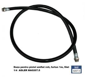 Furtun pentru pistol umflat roti, filet exterior de 1/4 ADLER MA0207.7
