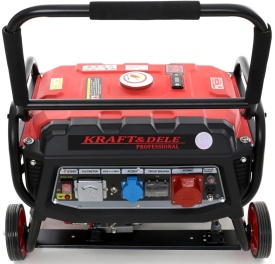 Generator Benzină Profesional Trifazic KraftDele KD139 – 3000W, 230V/380V/12V – Generator Benzină 7CP pentru Șantier și Backup Energie - Img 4