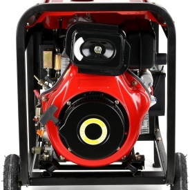 Generator de curent diesel KraftDele KD122, 6500W, 230V/12V, AVR, pornire electrică și manuală - Img 9