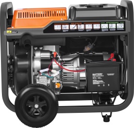 Generator de curent diesel monofazat KraftDele KD3249, 8 kW nominal / 9 kW maxim, 230V, pornire electrică și manuală - Img 9