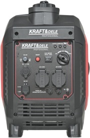 Generator de curent inverter KraftDele KD3163, 3,7 kW, 230V/12V, 2 prize AC, USB, ECO MODE, pornire manuală - Img 5