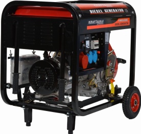 Generator Diesel 6500W 12V/230V/380V – KraftDele KD120 | AVR | Trifazic - Img 6