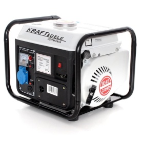 Generator electric monofazat KraftDele KD109B 1200W, 230V și 12V, portabil, cu pornire manuală și rezervor 4L - Img 4