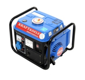 Generator electric monofazat KraftDele KD109N 1200W, 230V și 12V, portabil, cu pornire manuală - Img 3