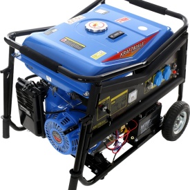 Generator electric monofazat KraftDele KD145, 5000W, 230V/12V, pornire manuală și electrică, motor 4 timpi 7 CP - Img 6