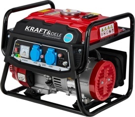 Generator electric monofazat pe benzină KraftDele KD146, 1500W, 230V și 12V, motor 4 timpi, rezervor 5L - Img 7
