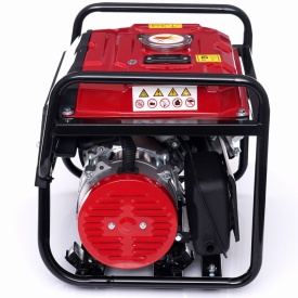 Generator electric monofazat pe benzină KraftDele KD150, 1500W, 230V/12V, motor 4 timpi 3 CP, portabil - Img 5