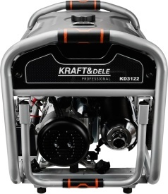 Generator electric trifazat pe benzină KraftDele KD3122, 9 kW, 230V/400V/12V, pornire electrică și manuală - Img 6