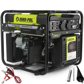 Generator inverter MAR-POL M82482 QL3500iG – 3500W, sinus pur, 230V, autonomie 12h, motor 212cc 4 timpi, benzina 95/98